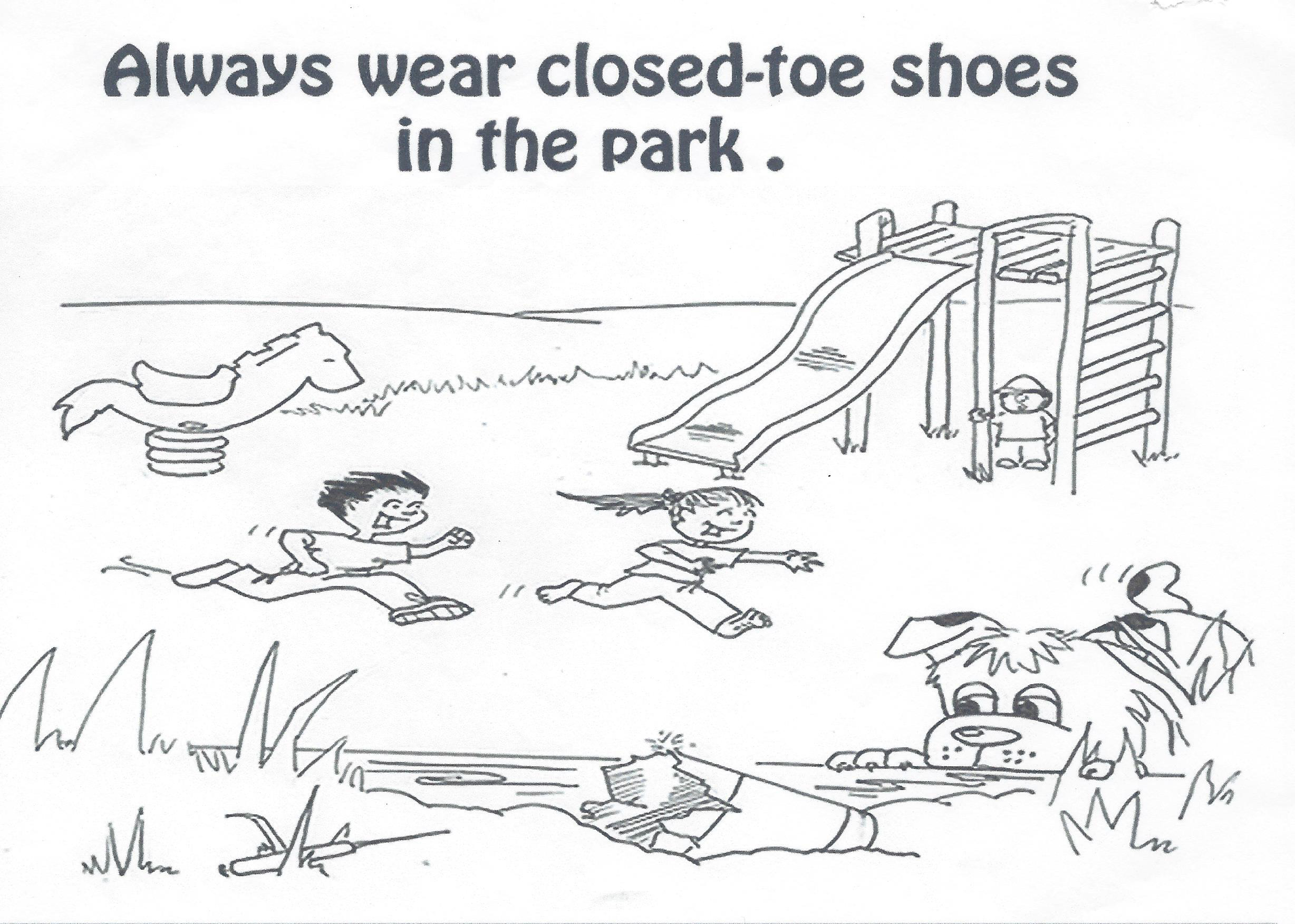 Shoes in Park